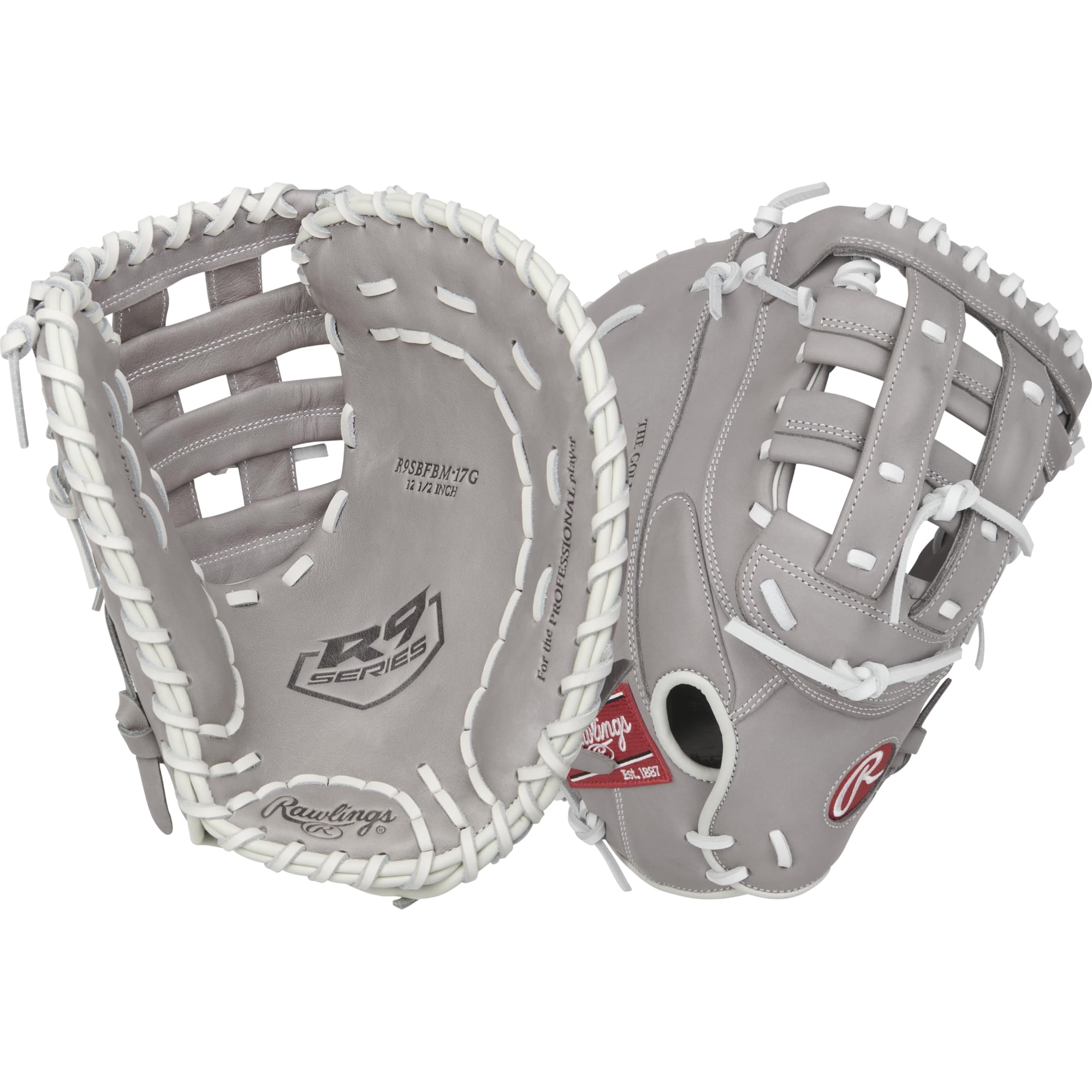 Guante De Sóftbol Rawlings Serie R9 First Base, 12.5 Pulgadas