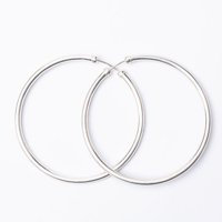 La Garza - Aros Mujer Plata Argolla Xl