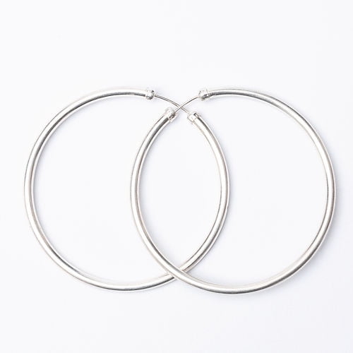 La Garza - Aros Mujer Plata Argolla Xl