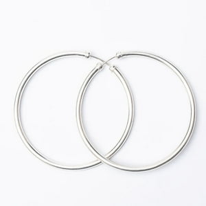 La Garza - Aros Mujer Plata Argolla Xl