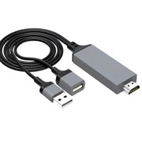 Genérica - Adaptador Hdmi A Usb Entrada Usb Cable Hdmi 1 Metro