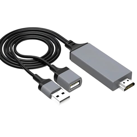 Genérica - Adaptador Hdmi A Usb Entrada Usb Cable Hdmi 1 Metro