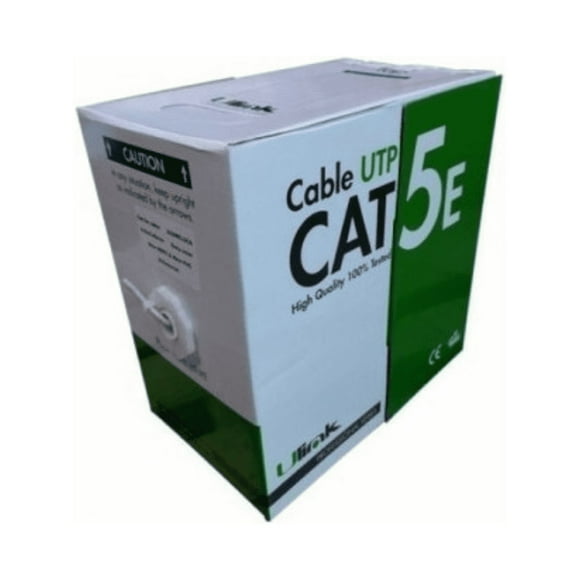 Cable De Red UTP Cat5e 24 Awg Caja De 100 Mts