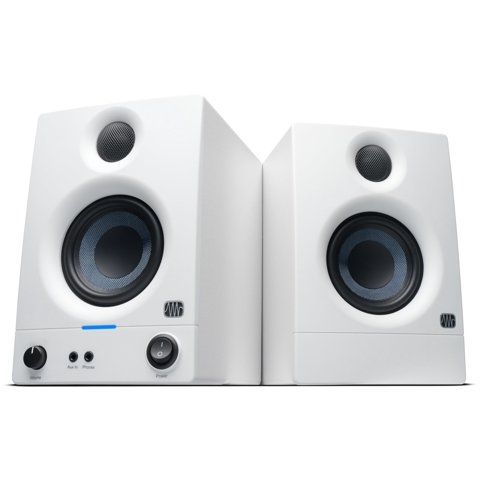 Monitores Media Reference Presonus Eris De 3,5 Pulgadas En Blanco
