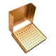 thumbnail image 3 of Soporte Para Fresas De 86 Agujeros, Herramienta Necesaria, Caja De Apertura De Aluminio De Aleación Reutilizable, Color Dorado, 3 of 3