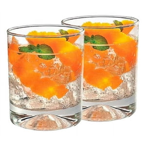 Disparo - Set 12 Vasos Bajos Manhatan Cristar Tragos 340 Ml