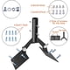 thumbnail image 3 of Montaje de techo de acero de jardín Weathervane con hardware,Montaje de ventanas climáticas ajustables para techos, Montaje de techo de hierro de Weathervane con hardware, 3 of 3