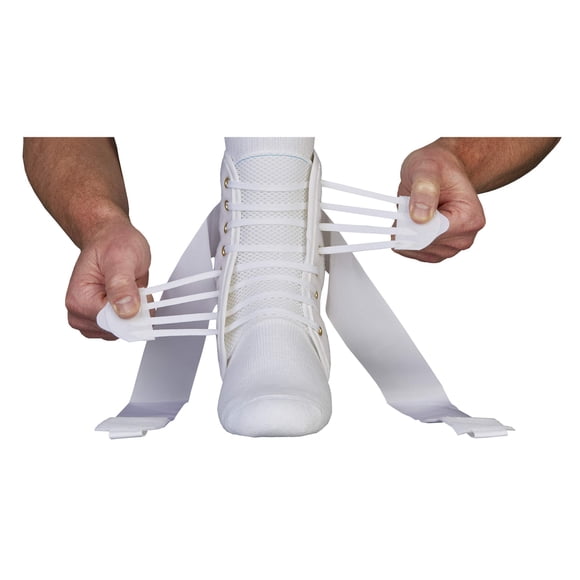 Estabilizador de tobillo Med Spec ASO Speed Lacer blanco talla M