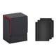 thumbnail image 4 of Caja para guardar barajas de cartas con deflector, álbum para colección, contenedor para juguetes, juego de exhibición negro rojo, 4 of 5