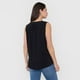 thumbnail image 2 of Blusa Mujer Sin Mangas Cuello Mao Negro Corona, 2 of 5