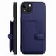 thumbnail image 1 of FOXDOCK Funda para iPhone 15 plus con Bloqueo RFID - Diseño Elegante con Cierre de Botón, 1 of 5