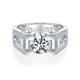 thumbnail image 2 of Anillos de Boda para Hombre de Moissanita de 1-2 Uds Color D Claridad VVS1 Anillos de Diamante Chapado en 18K Anillos de Moissanita de Plata Esterlina S925 para Hombre con Certificado, 2 of 8