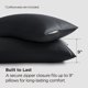 thumbnail image 4 of Fundas de Almohada Bedsure con Cierre Tamaño Queen Juego de 2 en Negro, 4 of 9