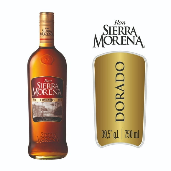 Ron Dorado 39,5° Botella, 750 cc