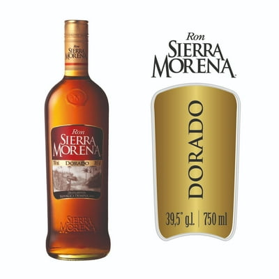 Ron Dorado 39,5° Botella 750 Cc Sierra Morena