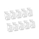 thumbnail image 4 of Clips Para Toldo, Portaobjetos De Viaje Para Canal De Toldo, Soporte Para Luces De Fiesta, Blanco, 10 Uds., 4 of 5