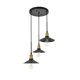 thumbnail image 3 of Lámpara Colgante de Techo Living District Etude 3 Luces Latón/Negro, 3 of 9