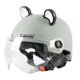 thumbnail image 2 of Accesorio Para Casco De Ciclomotor Jet Para Motocicletas Eléctricas Chopper Moped Gris, 2 of 5