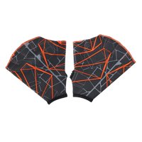 Ioensy - Fajas Tipo Rana Natación Mano Natación Paleta Aletas Palma Gris Naranja L