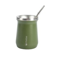 Mate Acero Inoxidable Con Bombilla Lhotse Verde
