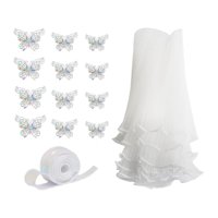 Bothyi - Papel De Embalaje De Ramo, Papel De Malla Para Envolver Flores Para Cumpleaños De Acción De Gracias