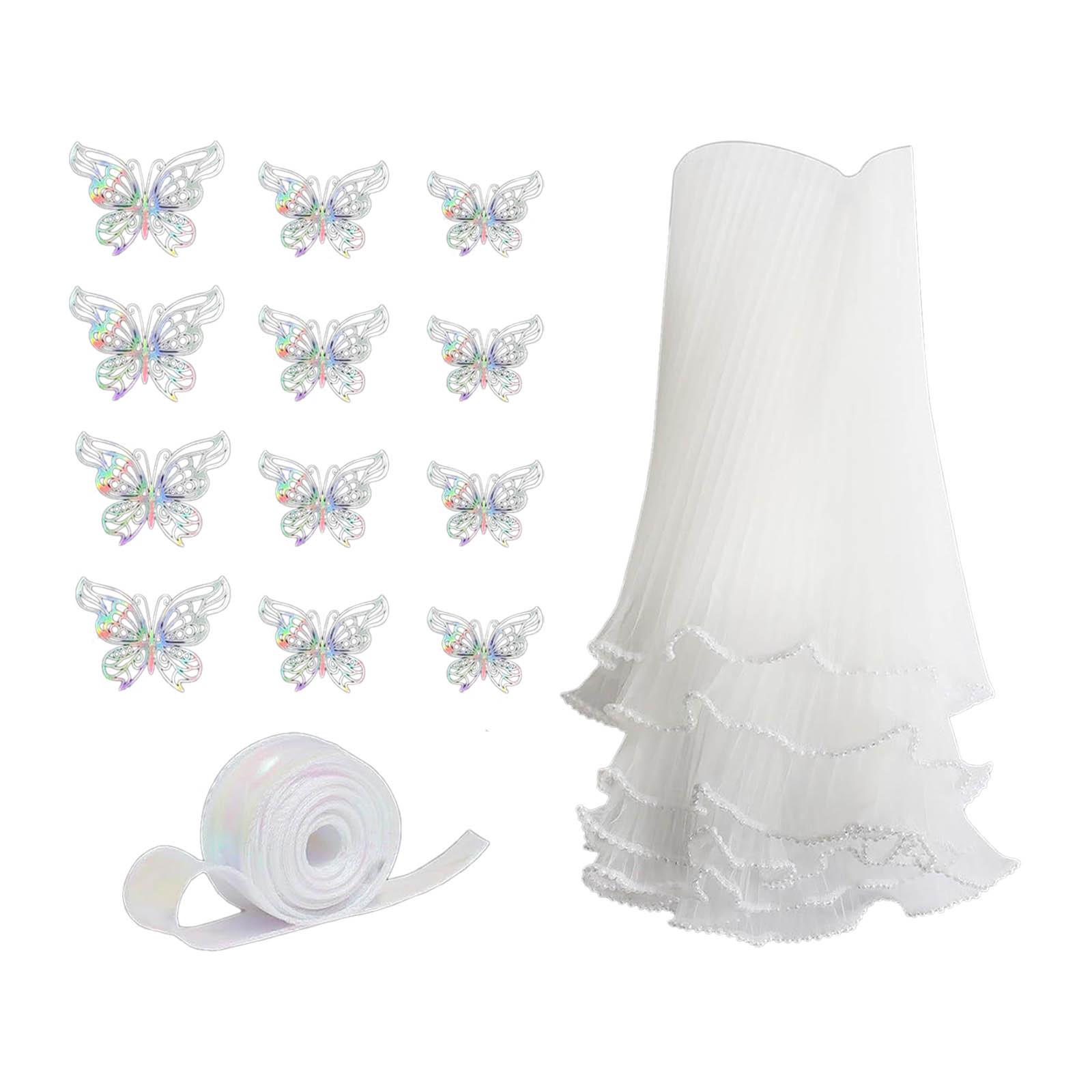 Bothyi - Papel De Embalaje De Ramo, Papel De Malla Para Envolver Flores Para Cumpleaños De Acción De Gracias