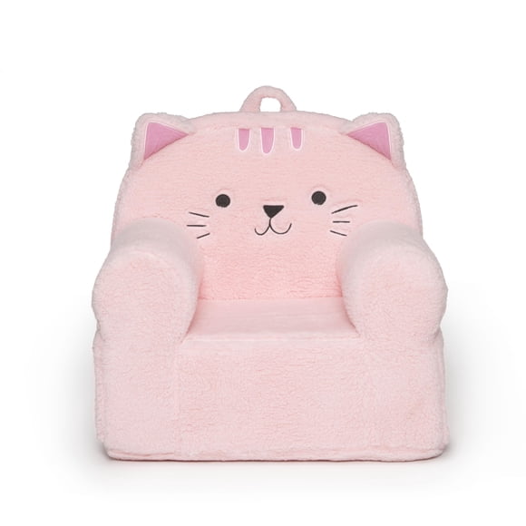 Silla Delta Children Deluxe Cozee Pink Cat 25 x 23 x 20 cm