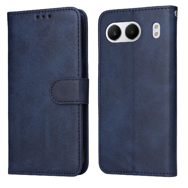 Funda Billetera para OnePlus Nord 4 5G con Porta Tarjetas y Soporte Ajustable Azul