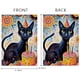 thumbnail image 4 of Fiesta del Gato Negro-bandera de jardín temática. Regalo perfecto para fans, amigos y familiares, ideal para actividades al aire libre y decoración de fiestas.28CM*45CM, 4 of 5