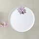 thumbnail image 4 of Bandeja Decorativa Mesina Circular Blanca, 4 of 4
