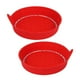 thumbnail image 3 of Posavasos Con Inserción De Copa Para Coche, Posavasos Redondos Para Vehículo, Para Fiesta, Oficina, RV, Rojo, 3 of 5
