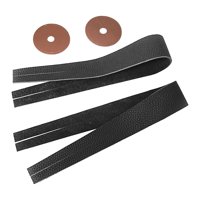 Magideal - Correas De Mano Para Platillos - Fiables, Fáciles De Montar, Cómodas - Accesorios Para Instrumentos De Percusión - Correas De Mano Para Platillos En C Negro Con Almohadillas