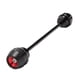 thumbnail image 3 of Protector de rueda de deslizadores de choque de horquilla del eje delantero para Kawasaki Z900 2017 rojo, 3 of 5