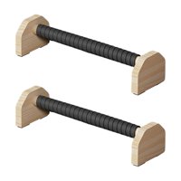 Ioensy - 2 Barras De Flexiones Para Hacer El Pino, De Madera Antideslizante, Para Hombres Y Mujeres, Para Gimnasia, Entrenamiento, 40 Cm