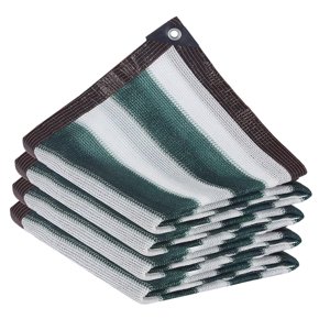 Magideal - Lona De Malla De Tela Para Sombra Con Ojales, Práctica Cubierta Para Plantas De Invernadero, Fácil De Instalar, Tela Para Sombra Para Patios Y Coches 3Mx3M