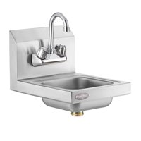 Prochef - Lavamanos Mural Acero Inoxidable Con Grifería