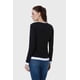 thumbnail image 3 of Polera Mujer Aplicación Doble Basta Negro, 3 of 4