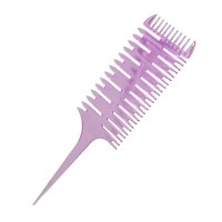 Ioensy - Peine Para Teñir El Cabello Profesional Con Cola De Rata De 3 Vías Para El Salón Del Hogar