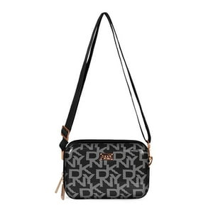 Donna Karan Dkny - Cartera De Fiesta Signature Negro-Blanco