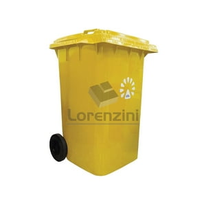 Lorenzini - Basurero 360 Lts Amarillo