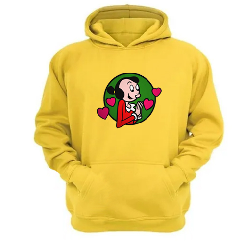 Genérico - Polerón Canguro Olivia Amarillo Talla M Unisex