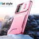 thumbnail image 3 of Funda Resistente para Samsung Galaxy A36 con Tapa Deslizante y Protección Militar Rosa, 3 of 6
