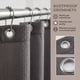 thumbnail image 2 of Cortina de Ducha de Tejido de Waffle Premium REGALWOVEN con Excelente Caída, Conjuntos de Cortinas de Baño de Color Sólido con 12 Ganchos para Baño Gris 71"W x 71"L, 2 of 5