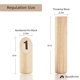 thumbnail image 3 of Set de juego de lanzamiento de madera ApuDarmis, bloque numerado con marcador, 3 of 8