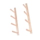 thumbnail image 2 of 2 Piezas De Estante De Almacenamiento De Esterilla De Yoga De Madera, Organizador De Esterilla De Yoga Para Patineta, 4 Niveles, 2 of 5