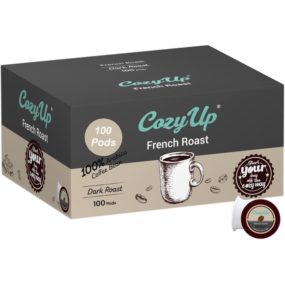 Cápsulas de Café Cozy Up Tueste Francés 100 unidades K‑Cup