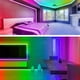 thumbnail image 3 of Tira de luces LED RUISHINE 4 m RGB con sincronización musical y control remoto, 3 of 7
