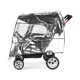 thumbnail image 2 of Protector contra la intemperie Stroller Rain Cover Foundations Quad de 4 asientos, 2 of 6