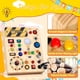 thumbnail image 4 of Busy Board RichBoy para niños de 1 a 3 años con juguetes sensoriales con luz LED, 4 of 8