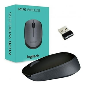 Logitech - Mouse Inalámbrico Sensor Optico Negro